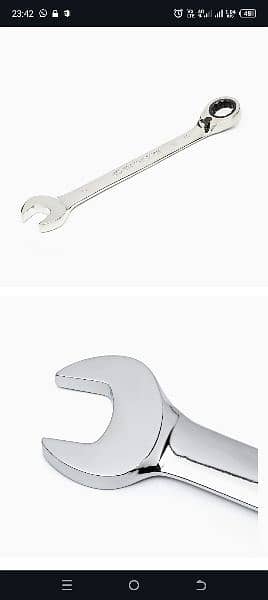 Reversible Gear Wrench Spanner Set 5