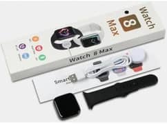 WATCH 8 MAX WITH EXTRA WRIST BAND.