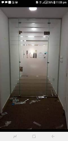 aluminum Glass work available