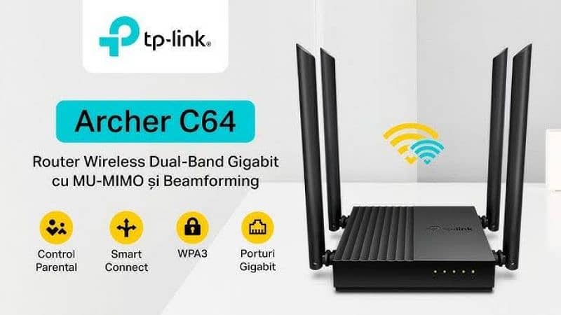 tplink Archer C50 wifi Router 4 Antana All internet Spotted 12