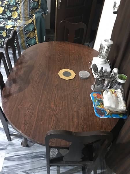 Dinning table with chairs 1