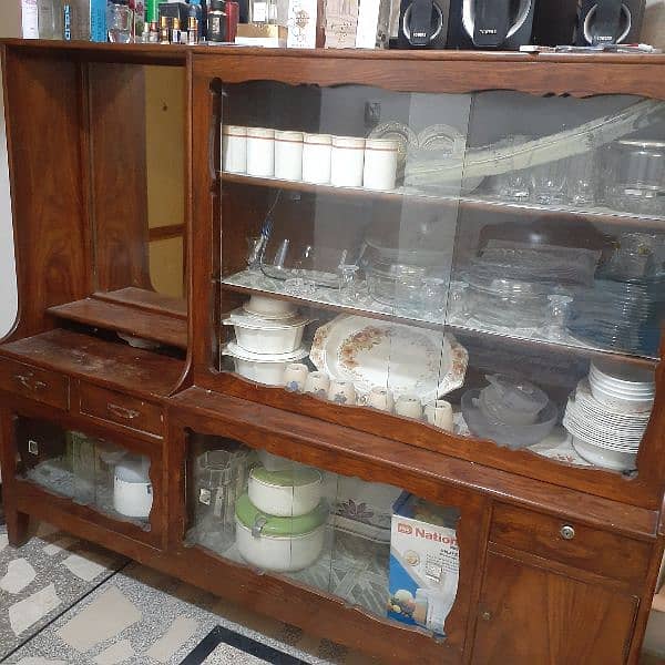 wooden cupboard urgent sale 0