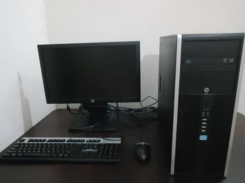 HP Gaming PC with LED Display and Keyboard, Mouse 5