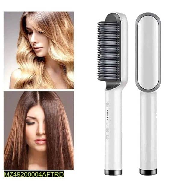 Professional Hair Straightener Brush 0