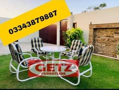 Garden uPVC Outdoor Lawn Terrace chairs Available 03343879887