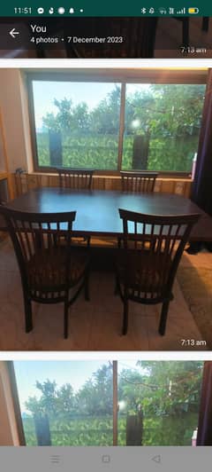 Wooden Dinning table