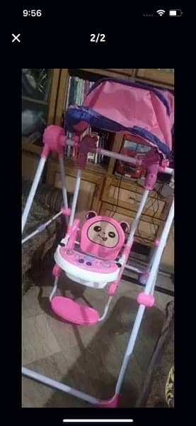Baby Swing In Pink Color Brand New 3