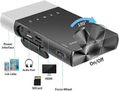 Vamvo ultra mini projector portable use any where size power bank type 0
