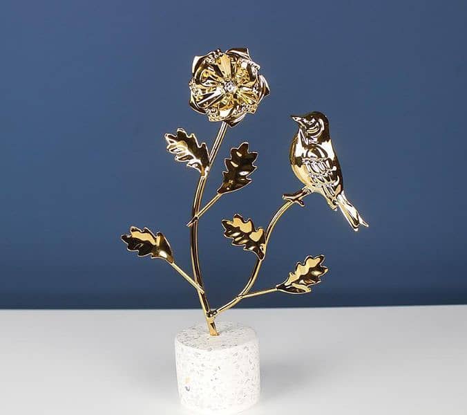 Metal Bird Stand for decoration 0