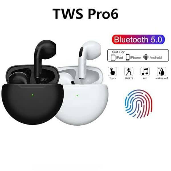 Air Pro 6 TWS Wireless Headphones 1