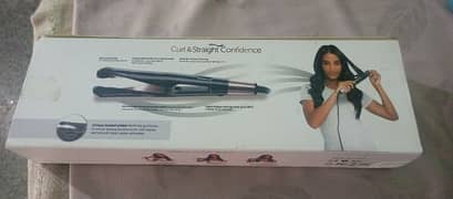Professional 2-in-1 Twist Hair curler & Straightener 0