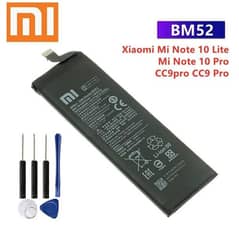 Xiaomi Mi Note 10 Lite/ Mi Note 10 Pro/ CC9 Pro BM 52 Battery