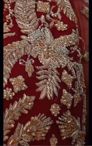 zubari's brand mehroon lehnga 3