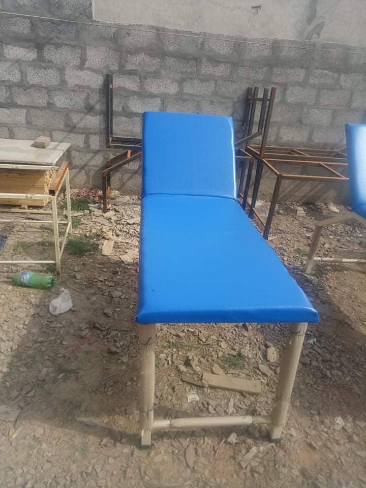 Patient Examination Couch / Tilt Bed / Attendant Bench / Hijama Couch 9