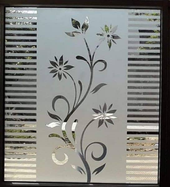 Glass paper 3D glass paper pvc paper kitchen cabinet paper 1