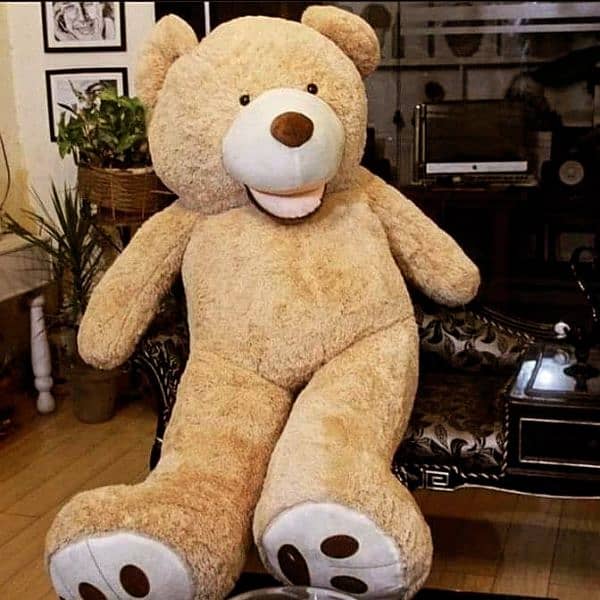 tedy bear 6 feet soft fluffy imported premium Quality 3