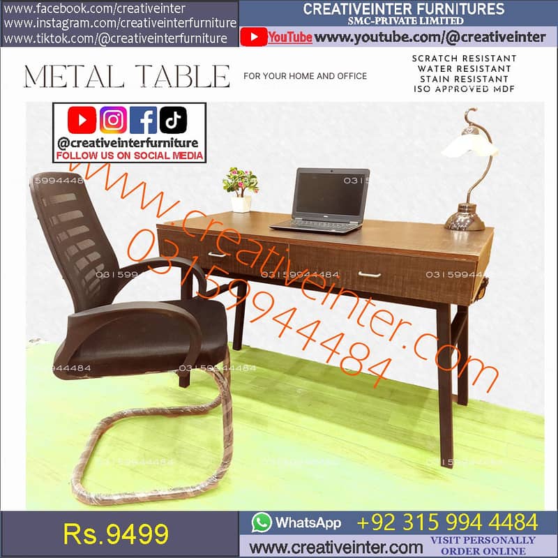 Office table desk sofa set chair workstation study computer meeting 12