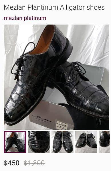 Men's Original Louis Vuitton LV Gucci Mezlan Magnanni Shoes Available 14