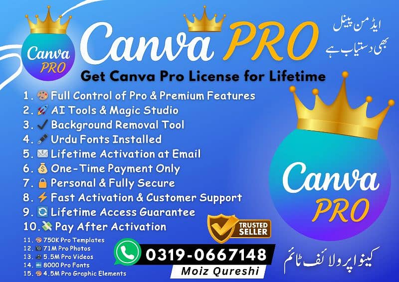 Canva Pro for Lifetime _ 100% Lifetime Guaranted Warranty _ Canvapro 1