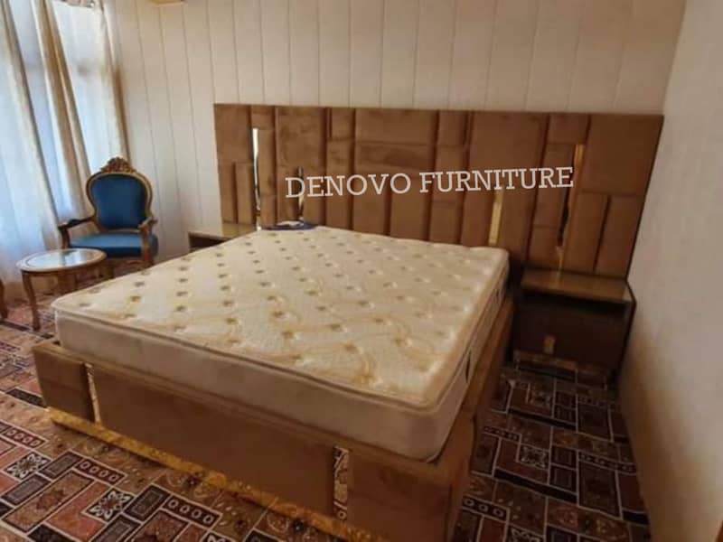 bed, complete bedset, poshish bed, modern beds (Denovo Furniture) 12