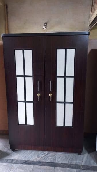 Two door wardrobe in lamination sheet 0