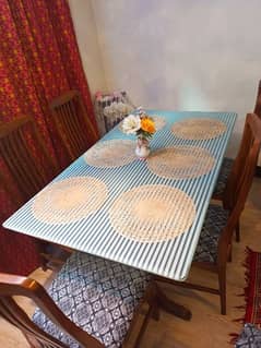 6 Seater Dinning Table (Sheesham Wood) 0