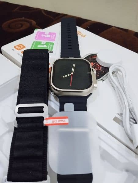 Z69 Ultra 49mm Good Quality with 2 free Straps & protection film 6