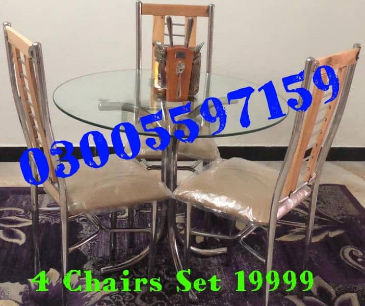 dining table set 4,6 chair brand new home cafe hotel furniture sofa 19