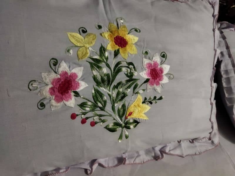 embroidered bedsheet 2