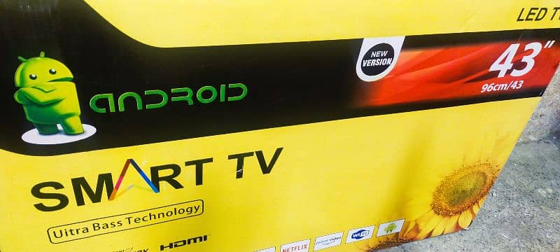 43" BOX PACK ANDROID LED TV 0