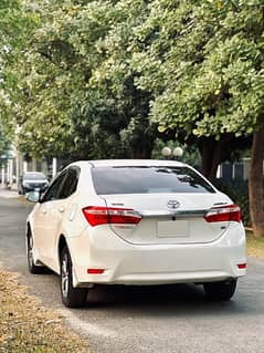 corolla gli automatic 1.3 white color