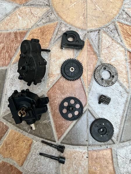 rc car parts and remote 12