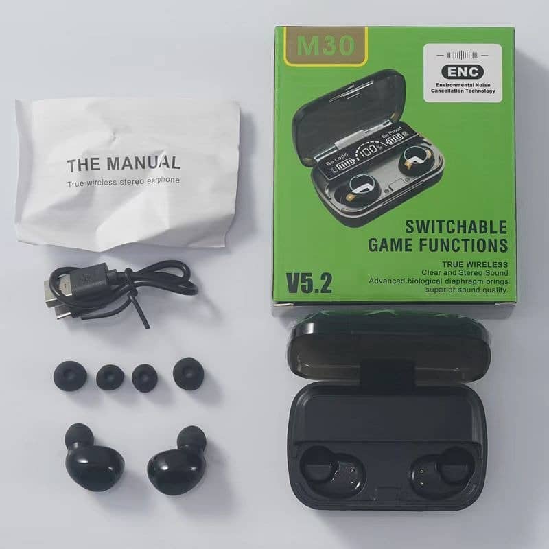M30 ! Earbuds New 0