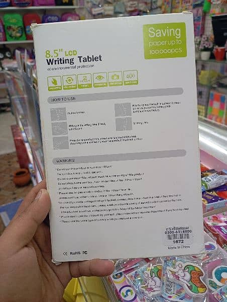 Lcd writing tablet 4
