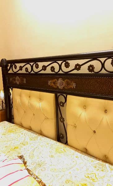 King size bed with mattress 1