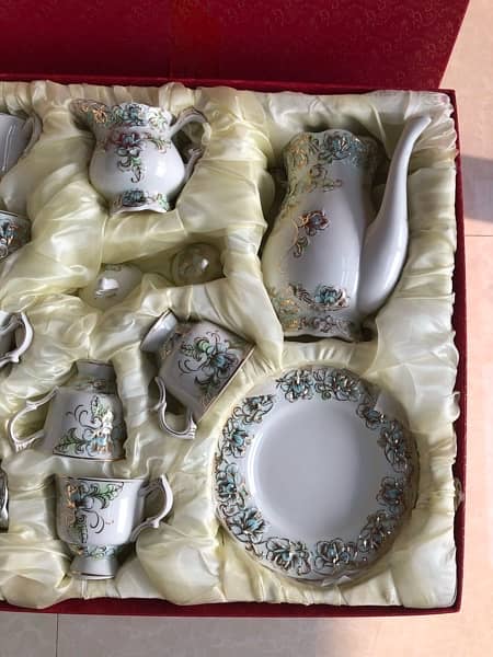 COALPORT CHINA BONE 24PC TEASET SHAADI WEDDING GIFT DINNERWARE TEA SET 2