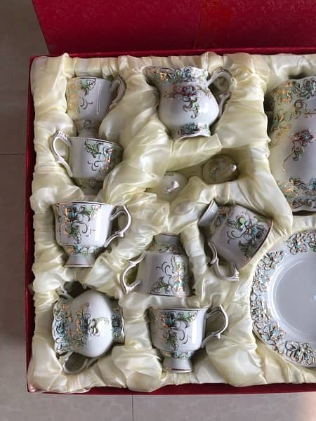 COALPORT CHINA BONE 24PC TEASET SHAADI WEDDING GIFT DINNERWARE TEA SET 3