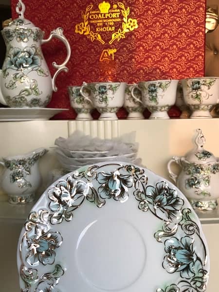 COALPORT CHINA BONE 24PC TEASET SHAADI WEDDING GIFT DINNERWARE TEA SET 8