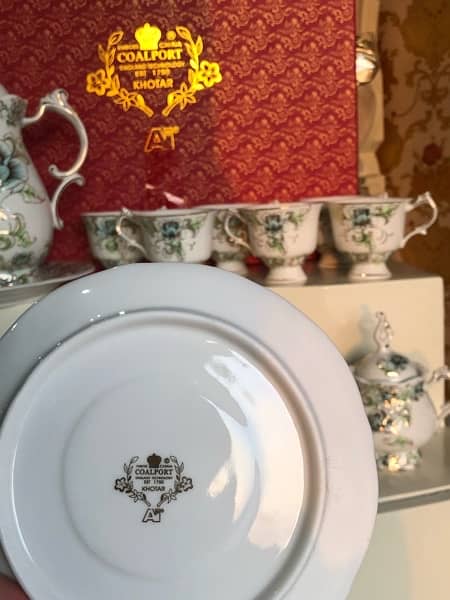 COALPORT CHINA BONE 24PC TEASET SHAADI WEDDING GIFT DINNERWARE TEA SET 9