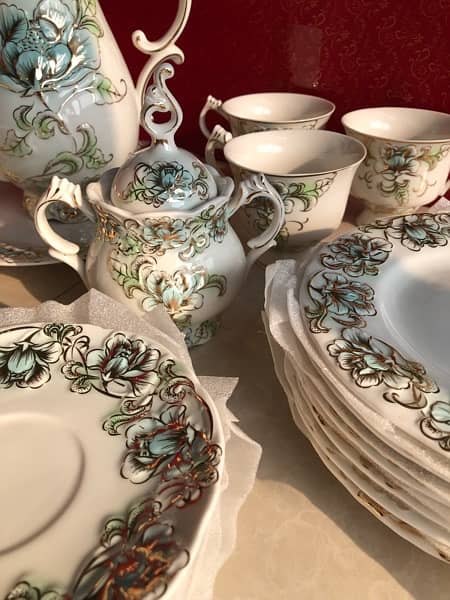 COALPORT CHINA BONE 24PC TEASET SHAADI WEDDING GIFT DINNERWARE TEA SET 12