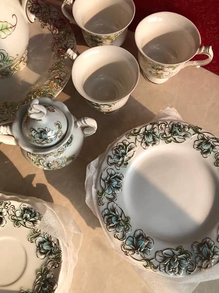 COALPORT CHINA BONE 24PC TEASET SHAADI WEDDING GIFT DINNERWARE TEA SET 13