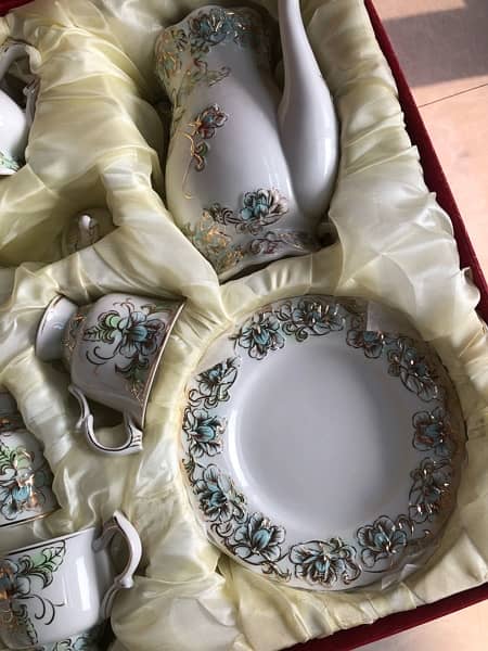 COALPORT CHINA BONE 24PC TEASET SHAADI WEDDING GIFT DINNERWARE TEA SET 14