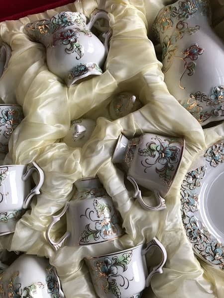 COALPORT CHINA BONE 24PC TEASET SHAADI WEDDING GIFT DINNERWARE TEA SET 15