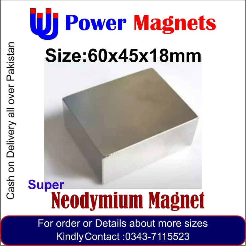 All Shapes Neodymium Magnet available HIgh Grade Imported Magnets 3