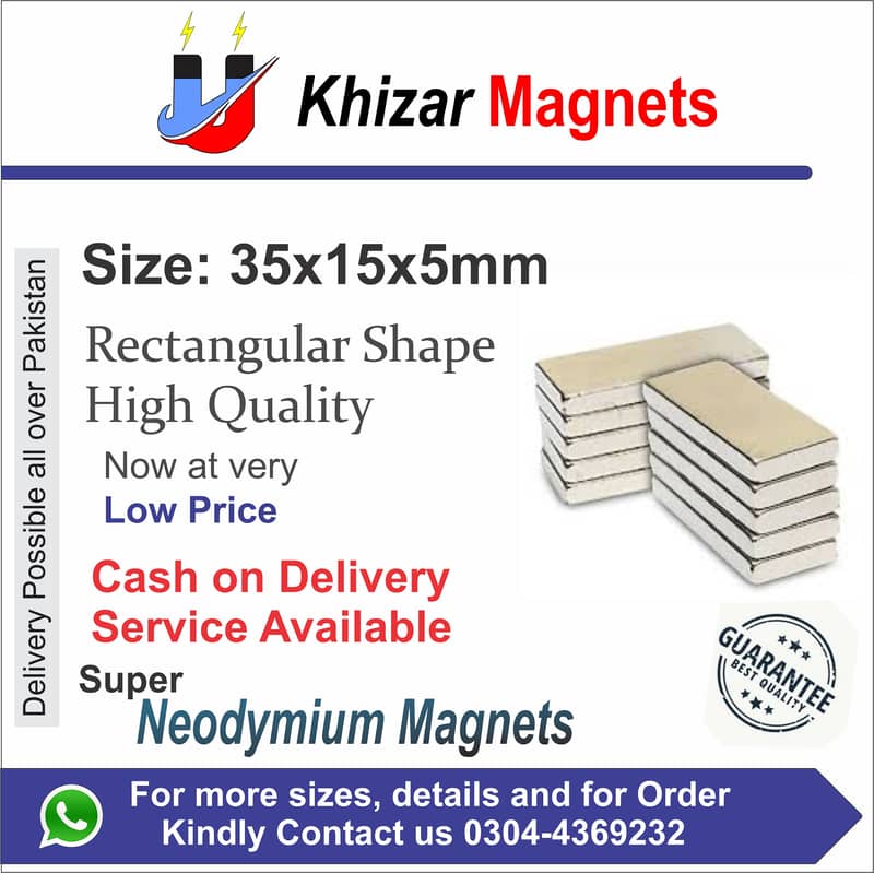 Industrial Grade Neodymium Magnets for metal Separation 0