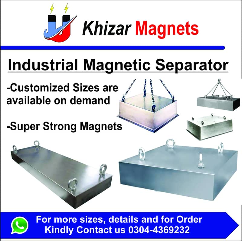 Industrial Grade Neodymium Magnets for metal Separation 13