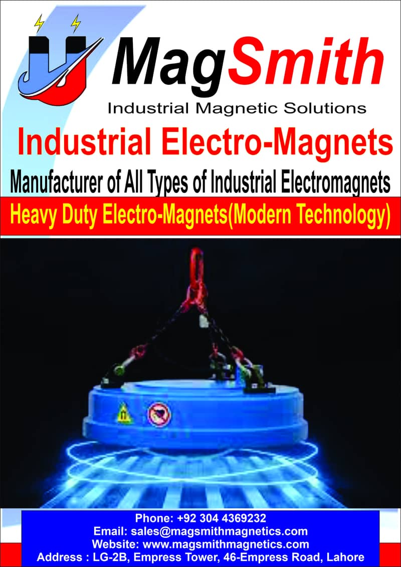 Industrial Electro Magnets available in Pakistan  at very low price 2