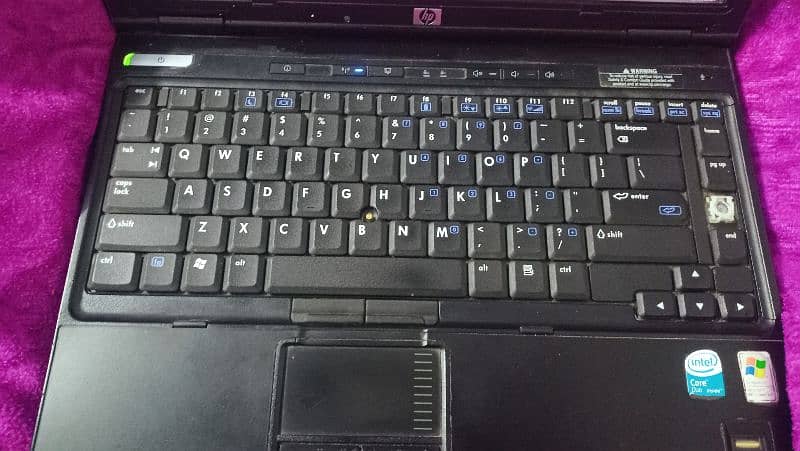 Hp nc6400 leptop core to due 4gb ram 80gb HDD 4