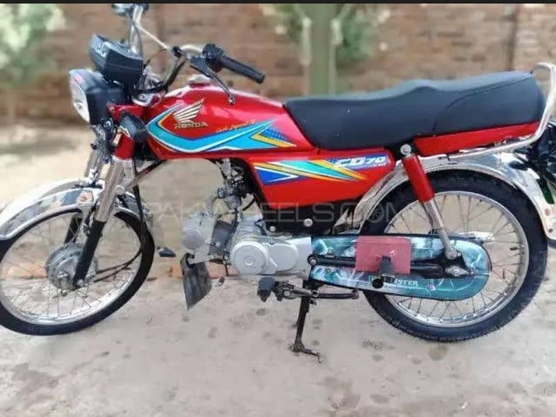 Honda cd 70 2019 MEHRABPUR SINDH model for sale in a good condition 0