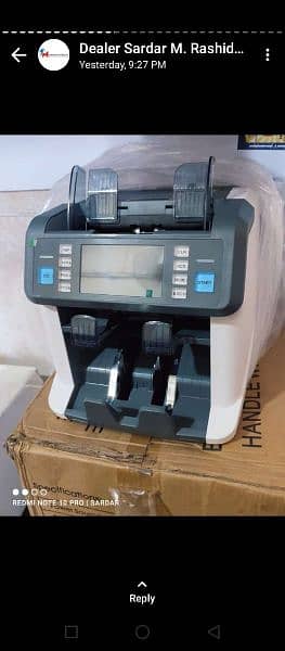 cash counting machine,heavy duty branded,Note currency detection multi 6